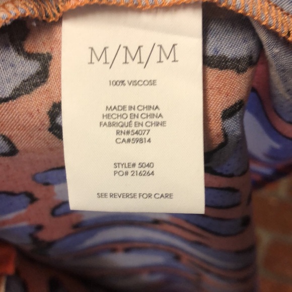 CAbi Isla Cami leopard print button front szM - Picture 10 of 12